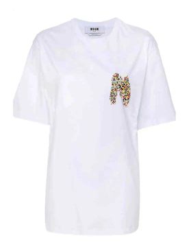 M.S.G.M. T-shirt Con Logo