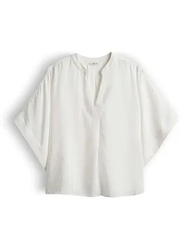 Opus Blusenshirt FENELLA crema 38 - Opus - FashionsVida