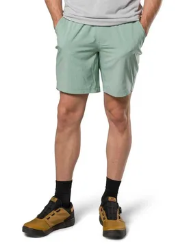 Izumi Pantaloni Corti Canyon Active 8inch Green Day - Pearl - FashionsVida