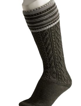 Trachtenstrümpfe Robert (moosgrün, Gr. 2 (39-42)) von Classics für Herren, Accessoires, 50% Schurwolle, 50% Polyacryl