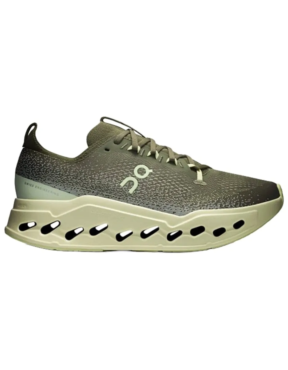 Chaussures de running - Cloudsurfer Max M Olive/Seedling - Taille 45 - On - FashionsVida