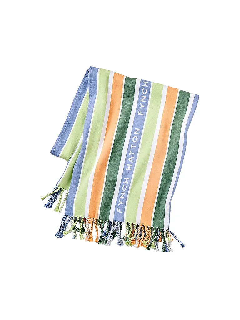 Serviette de plage LIYA à rayures multicolores multicolore - Fynch-Hatton - FashionsVida