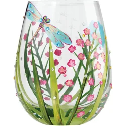 Vaso de agua Dragonfly