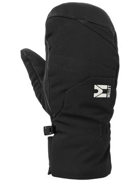Ski-Fäustlinge Meadows Mitten W Black für Damen aus Leder Größe M schwarz