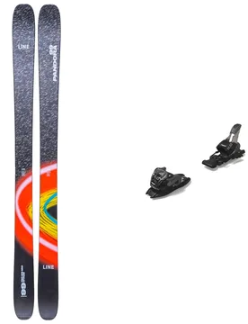 Ski Set inkl. Bdg. Skis polyvalent freeride Pack Pandora 99 2026 aus Holz schwarz - Line - FashionsVida