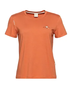 Damen Klettershirt Ideo Heartbeat to Climb koralle 34 W - Chillaz - FashionsVida