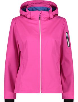 Woman jacket zip hood chaqueta softshell mujer Rosa (34)