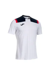 Maglietta Sportiva Girocollo Bianca e Blu TOLEDO M
