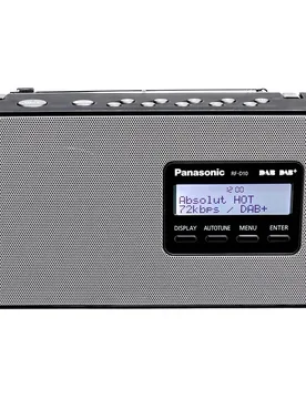 Radio Rf-d 10 Eg-k Black One Size unisex - Panasonic - FashionsVida