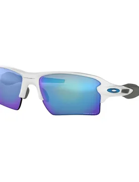 Occhiali Da Sole Flak 2.0 Xl Prizm Polished White - Oakley - FashionsVida