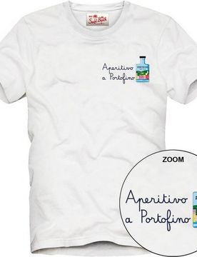 T-shirt uomo - t-shirt man portofino aperitivo 01n emb - n.d