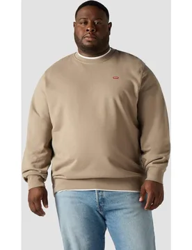 Sudadera de hombre cuello redondo. Tallas grandes - Levi's - FashionsVida