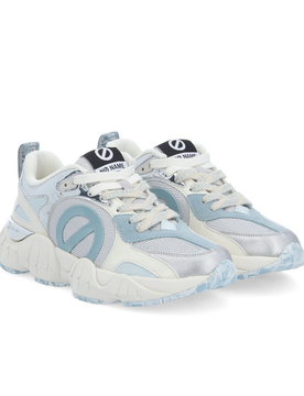 NO NAME scarpa donna argento/blu