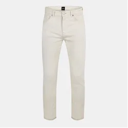 Mens Five Pocket Design Slim Fit Jeans In Open White - Size 31w/32l