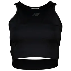 Maglietta Senza Maniche Fast Days Cropped Black S