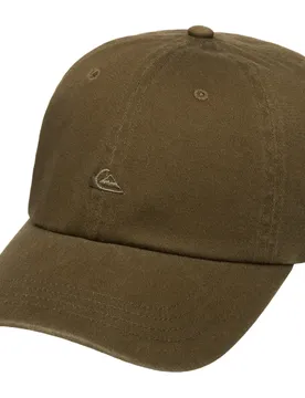 Cappellino Con Visiera Decades Cotton Dark Olive One Size