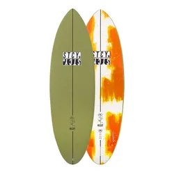 Planche De Surf Stacey Bullet Epoxy 5´8´´ Olive 172.7 cm unisex