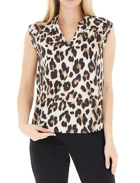 Blusa smanicata MARRONE M