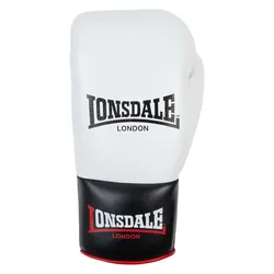 Gants De Boxe En Cuir Campton White / Black / Red 10 oz R