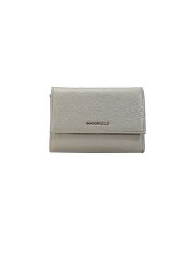 Billetera METALLIC SOFT crema
