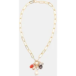 Collar Issoa tierra con cadena