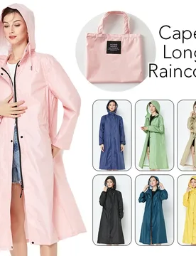 Women Waterproof Long Raincoat Lady Rain Coat Hooded Trench Jacket Windbreaker Lightweight Outdoor Hiking Tour Rainwear - Aliexpress - FashionsVida