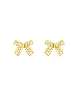 Orecchini Fiocco Bon Ton Oro Giallo 1436944