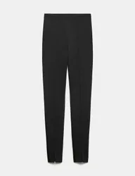 M&S Split Hem Leggings Black female