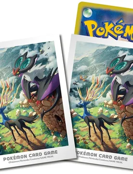 Pokemon Center Japan - Kalos Adventure Xerneas & Noivern Sleeves (64) - Pokémon - FashionsVida