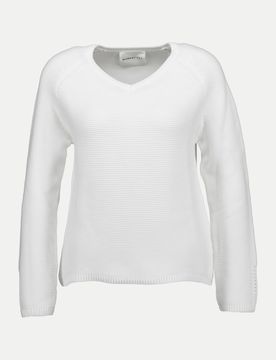 Robert Ley Strickpullover Weiß 42
