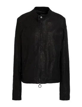 Jacke & Anorak Damen Schwarz M,S Damen - STREET LEATHERS - FashionsVida