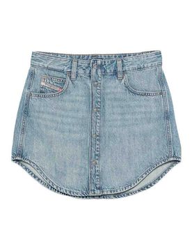 Minigonna in denim con tasche