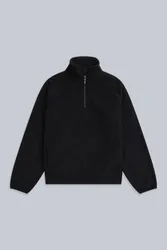 Stockholm Women's Half-Zip Fleece - Black - Black - Size: 18