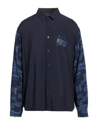 Hemd Herren Nachtblau M,S Herren