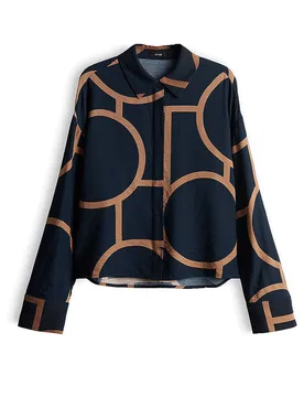 Chemise FORDOA ATELIER bleu marine 36 - Opus - FashionsVida