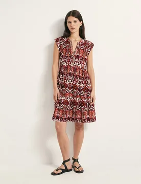 Sfera - Vestido túnica bordado - Sfera - FashionsVida