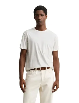 Maglietta A Maniche Corte 200336 Eggshell 3XL - Gant - FashionsVida