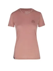 Camiseta funcional de mujer 120 COOL Tec Stripe cobre XL