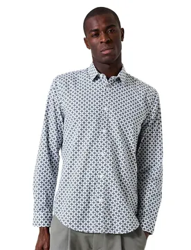 Camicia A Maniche Lunghe I51280 Off White XL