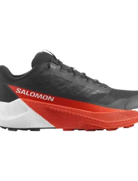 PULSAR Trailschuhe Herren Black/White/Cherry Tomato 46 - Salomon - FashionsVida