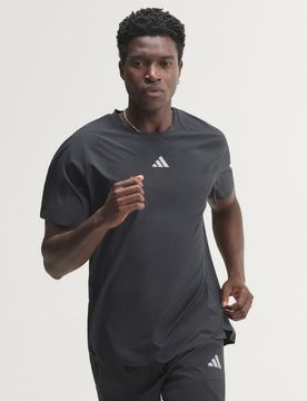 T-shirt da running ADI365 Aspyre M Black