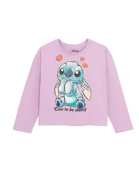 Kids Lilo and Stitch Long Sleeve Printed Top - COOL CLUB - FashionsVida