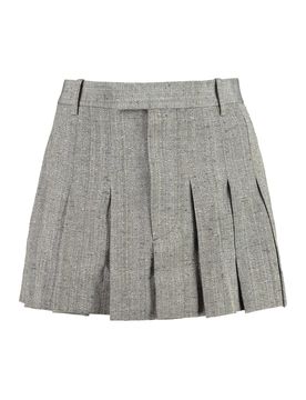 Plisse Textured Skirt