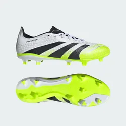 Scarpe da calcio Predator League per terreni compatti/multi-superficie. 48 2/3 Cloud White / Core Black / Lucid Lemon