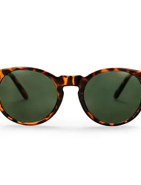 Toro Recycled Sunglasses - Turtle Brown/Green - Chpo - FashionsVida