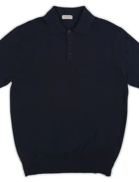 Polo Mm Con Bottoni 027.5106 068 NAY - POST-SCRIPTUM - FashionsVida