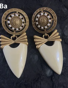 Retro Jewelry Exaggerative European and American Design Metal Earrings Elegant Temperament Delicate 2025 Trend New Accessories - Aliexpress - FashionsVida
