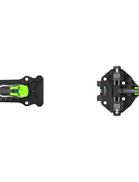 Fixations De Ski Alpin Flow Lite Black / Green One Size Homme - Atk Race - FashionsVida