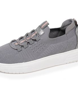 Baskets slip-on talon plateforme Gris gris 41