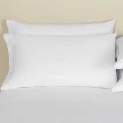 Funda de almohada percal de algodón Hotel Classic